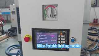 ポータブルヒーター用80kwfullデジタルigbt誘導加熱機