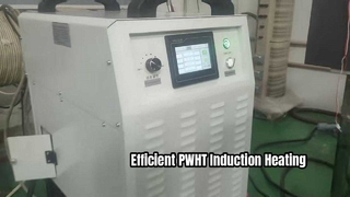 効率的な PWHT のための 40KW 空冷誘導ヒーター