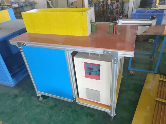 お買い得 真鍮棒版のための45KW誘導鍛造機1-20Khz誘導鍛造炉 オンライン