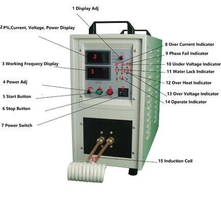 お買い得 Hf-15kw 高周波インダクション加熱機/溶接機 溶接,熱,焼却,消化 オンライン